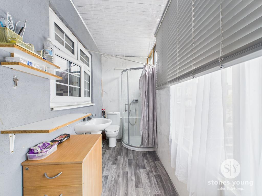 Shower/Utility Area