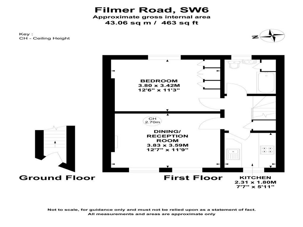 Floorplan - Flat 2,