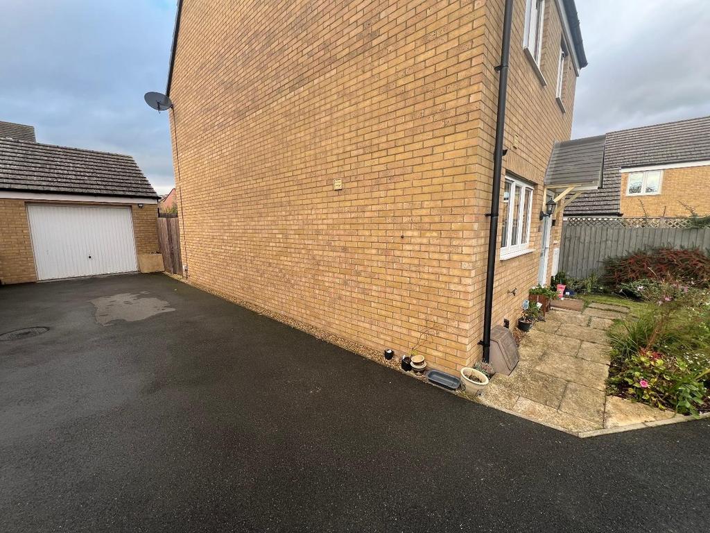 Driveway and Garage