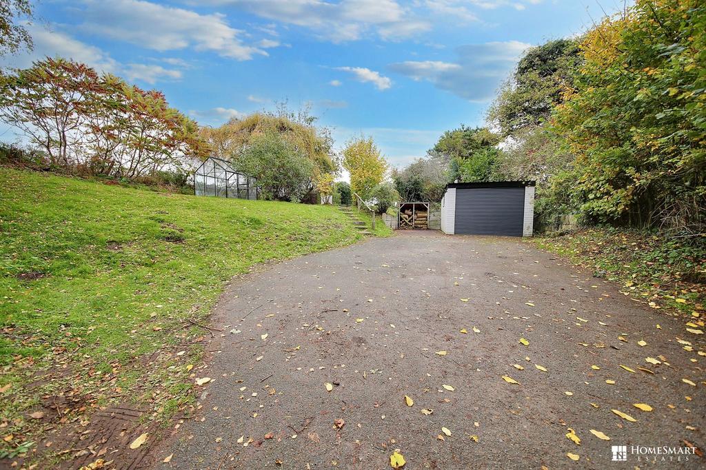 Driveway and Garage
