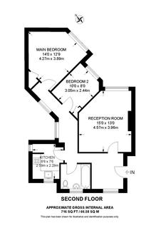 2 bedroom flat for sale, Parklands, Peckham Rye, London, SE22