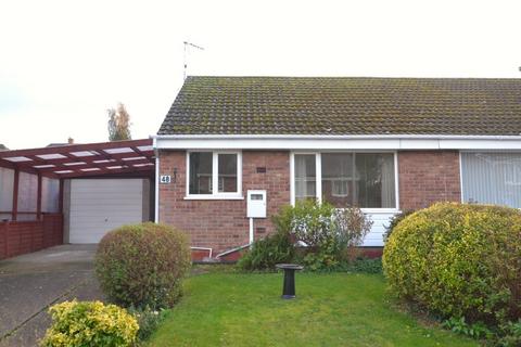 2 bedroom semi-detached bungalow for sale, Wroxall Drive, Grantham