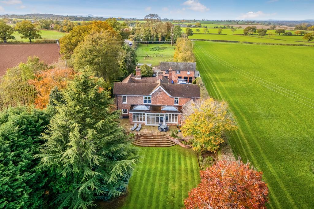 Aerial Rear of Property