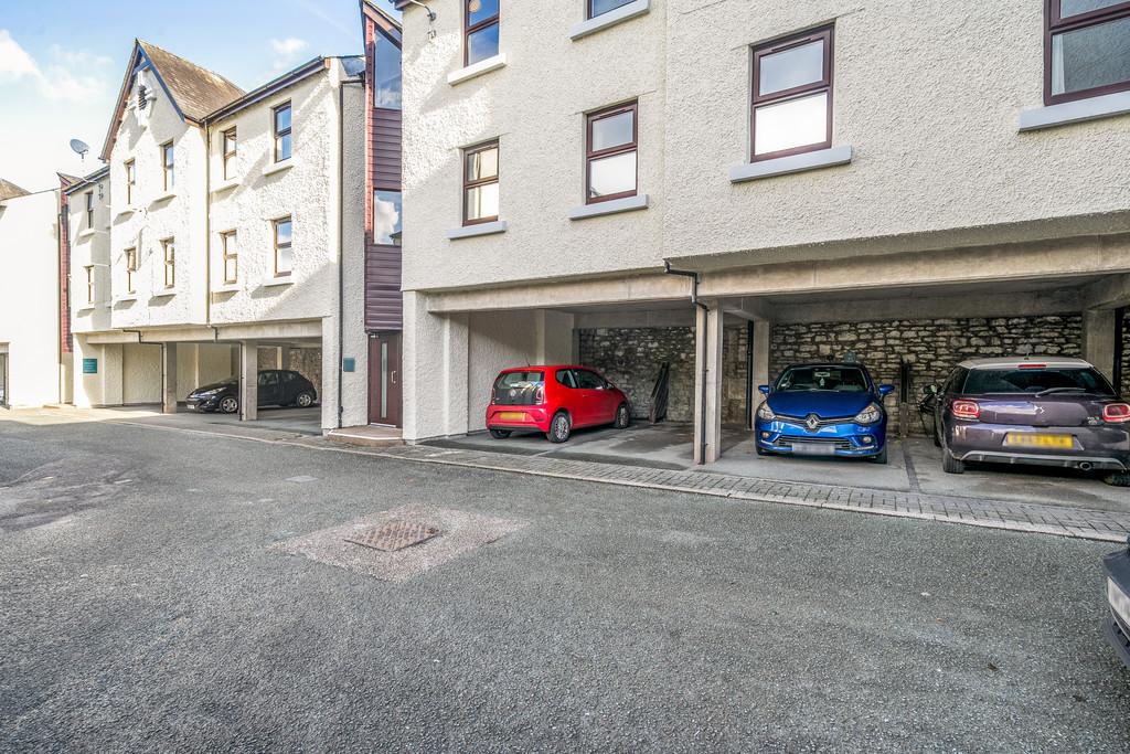 Undercover allocated parking space