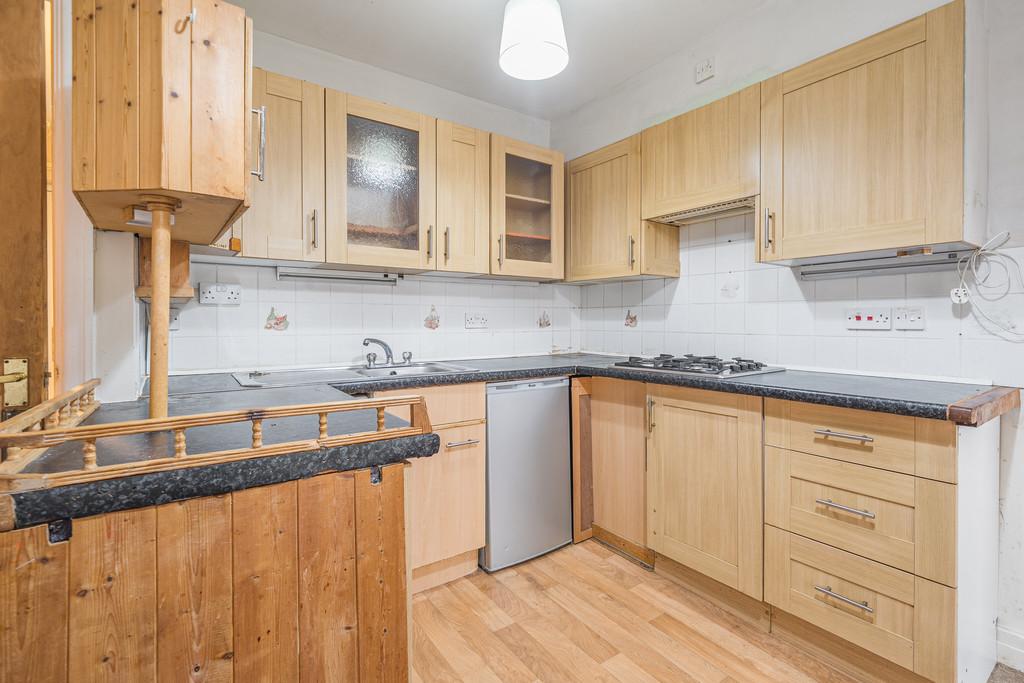 Open plan kitchen dining living room