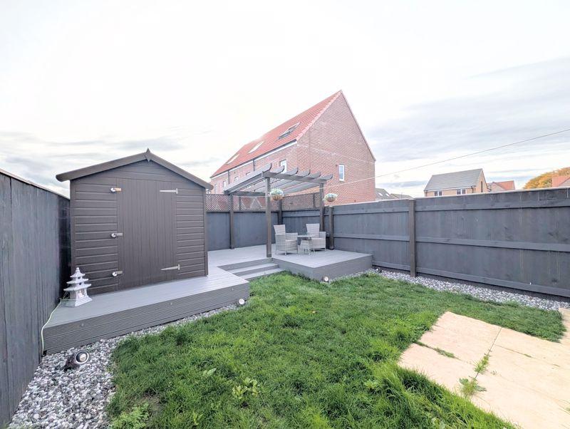 Rear garden