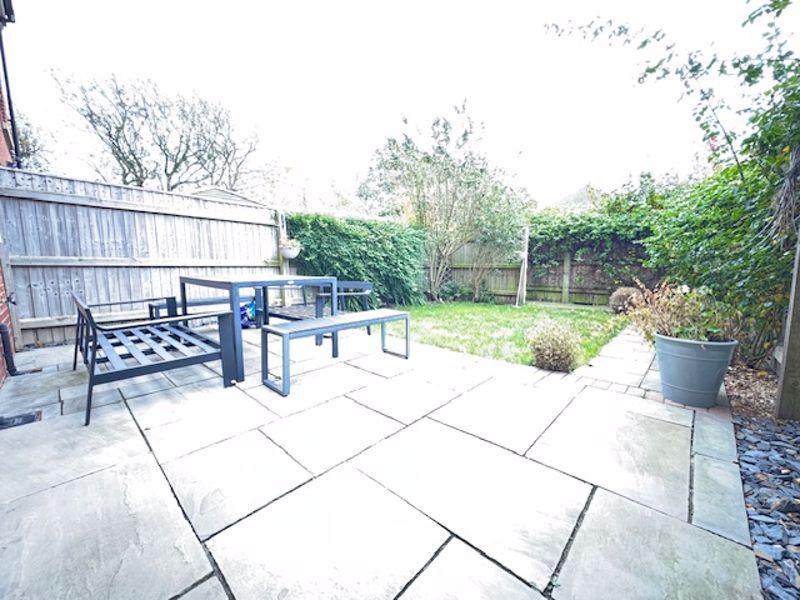 Rear garden and...