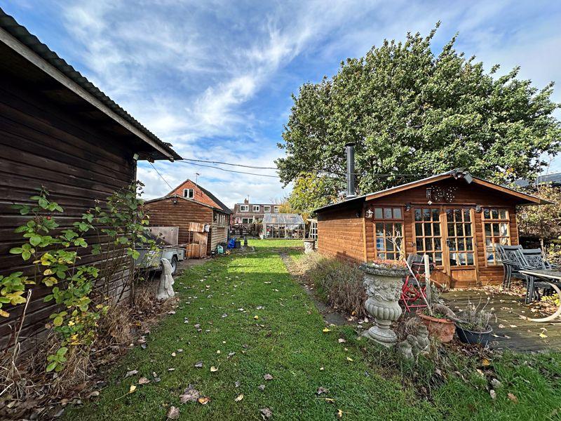 Rear to house