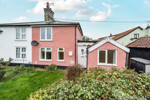 2 bedroom semi-detached house for sale, Mill Cottages, The Green, Stowupland