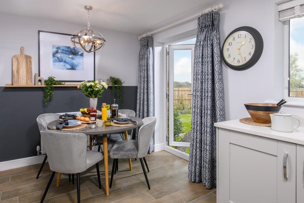 With French doors opening up to the garden