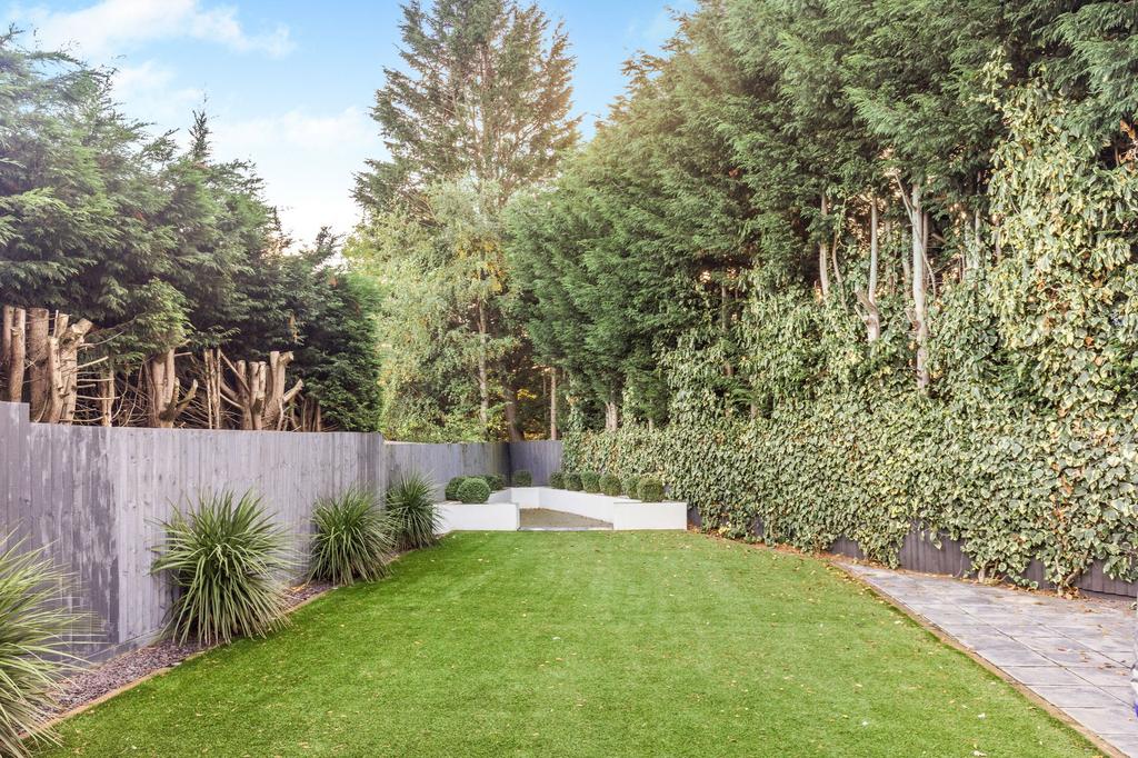 Rear garden