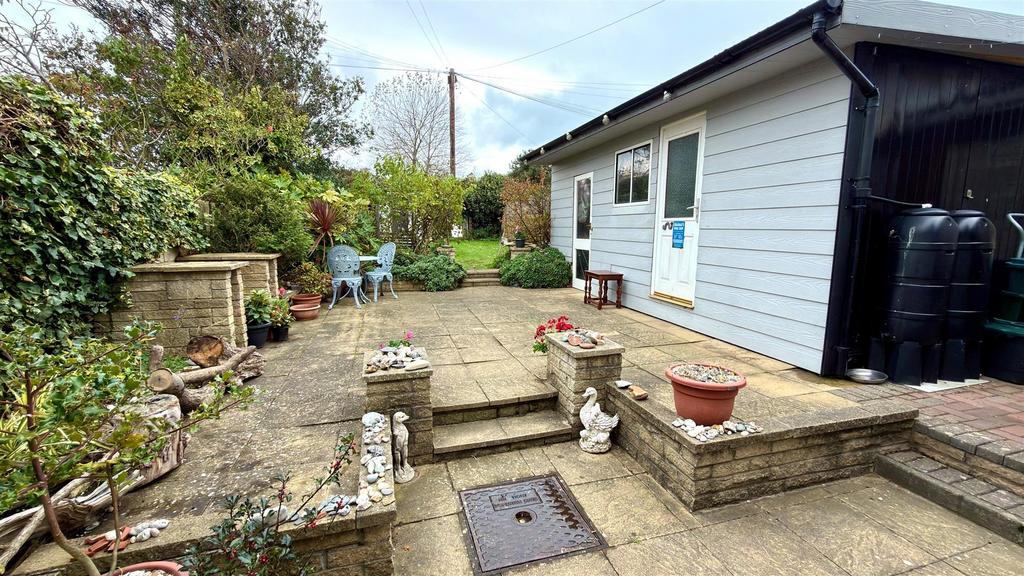 Double door to workshop