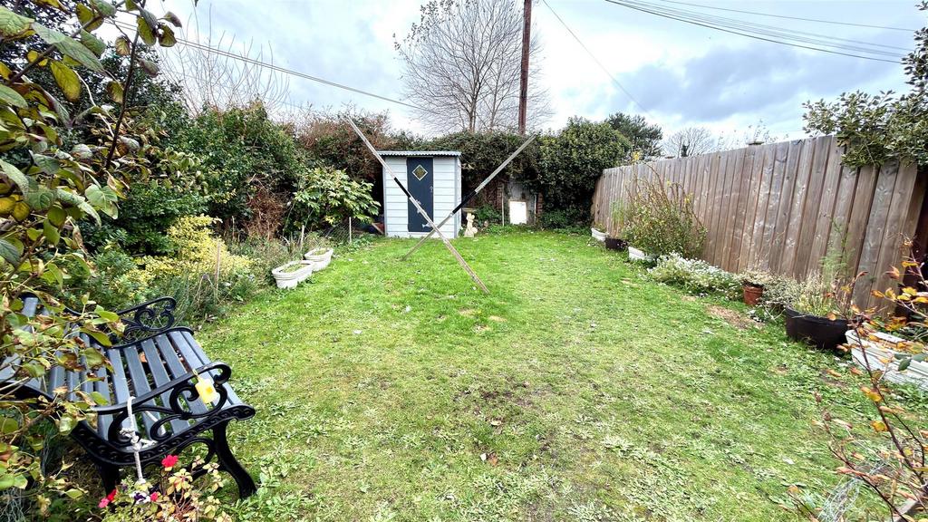 Rear garden