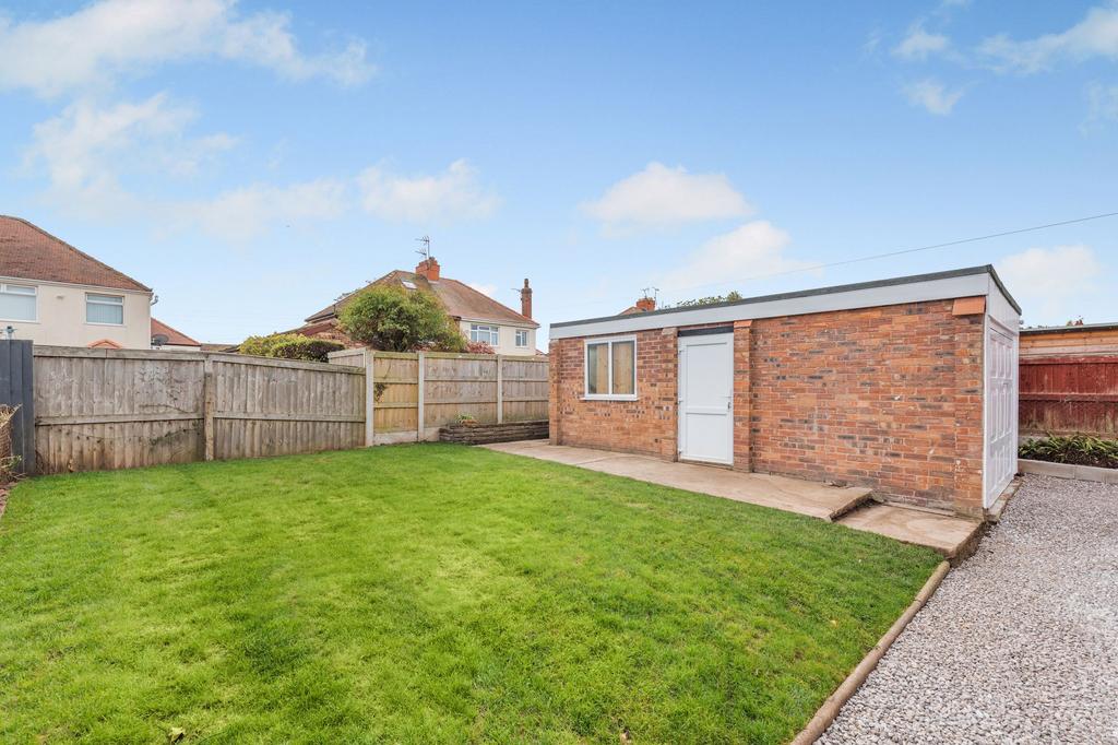 Rear garden