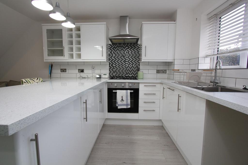 Open Plan Lounge and Kitchen