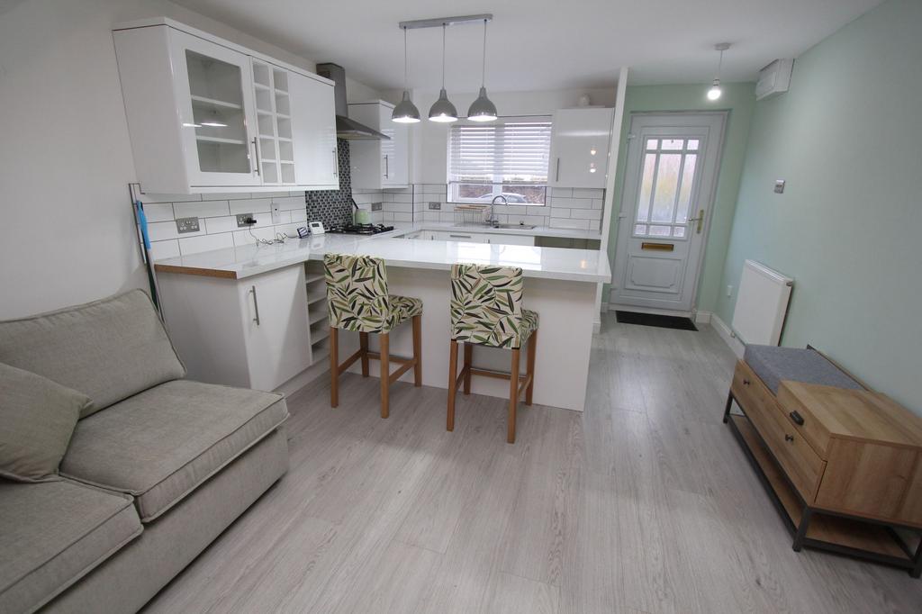 Open Plan Lounge and Kitchen