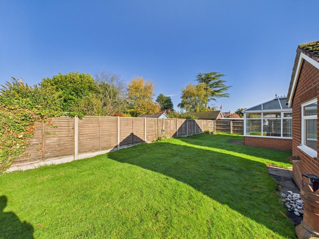 Rear garden