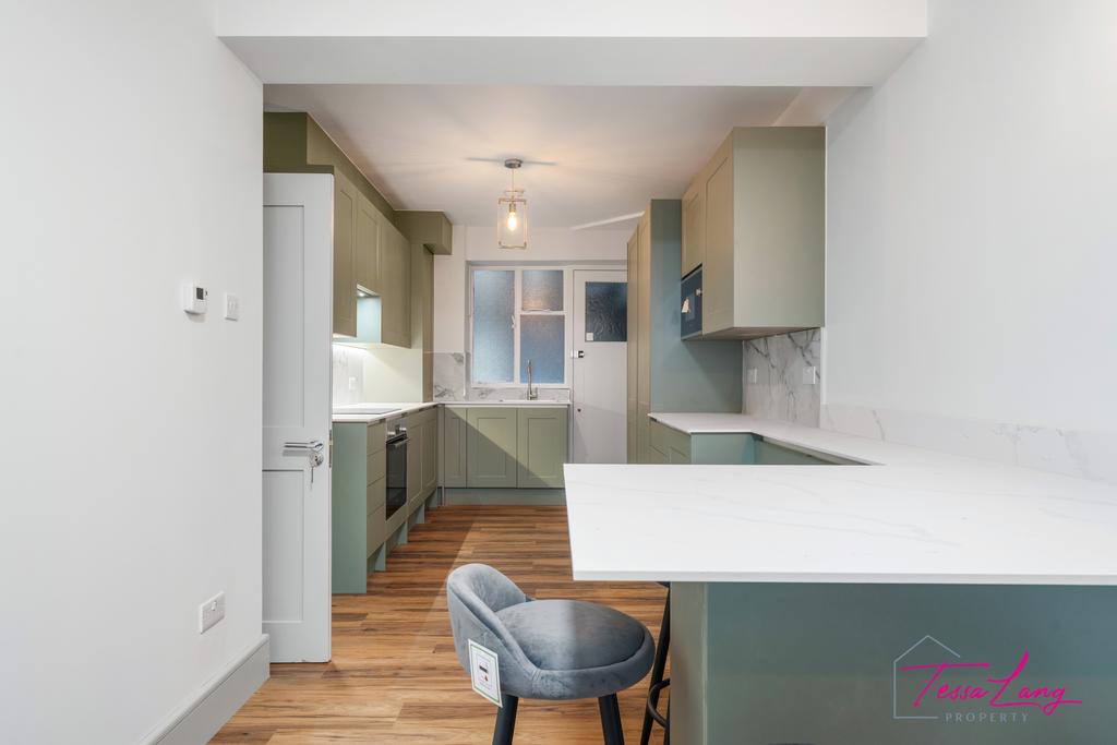 Kitchen and dining area