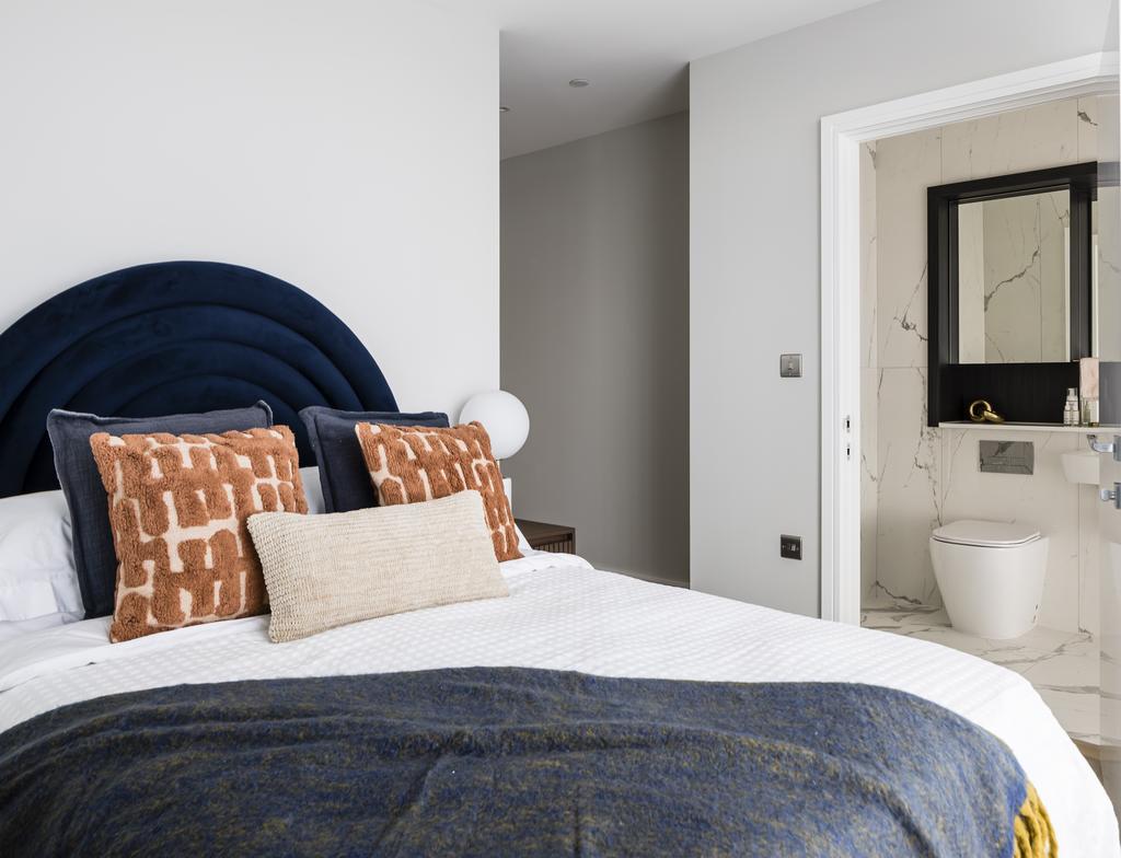 Bedroom 1 with ensuite shower room