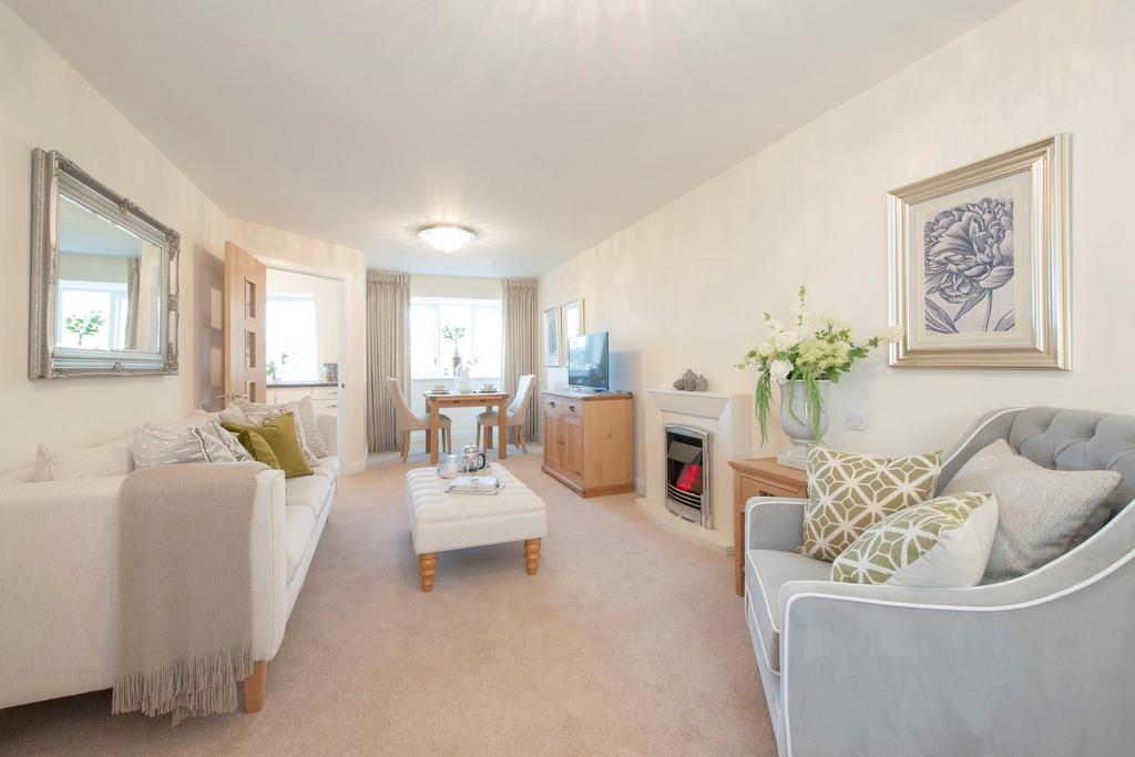 Show home living room