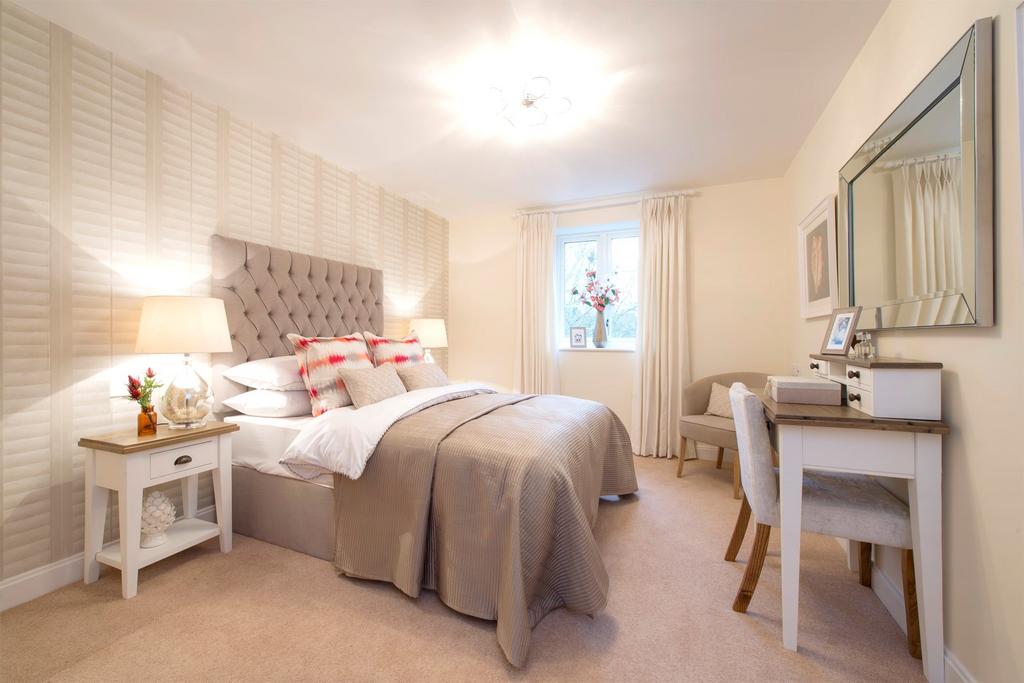 Show home bedroom
