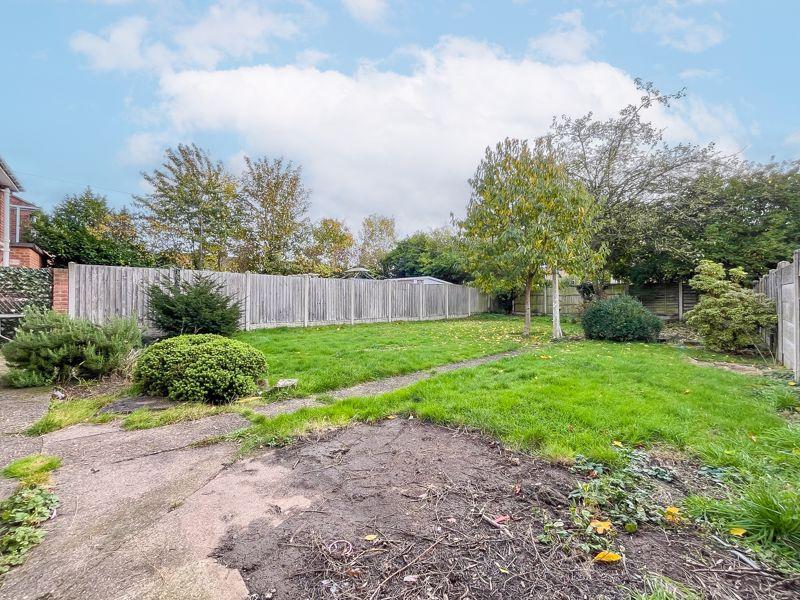 Rear garden