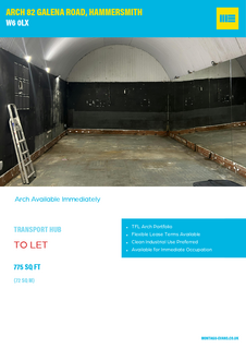 Industrial development to rent, Galena Rd London W6 0LX