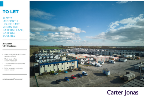 Land to rent, Catfoss Lane North Frodingham YO25 8EJ