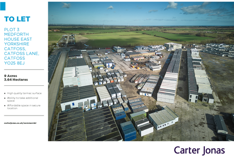 Land to rent, Catfoss Ln North Frodingham YO25 8ES