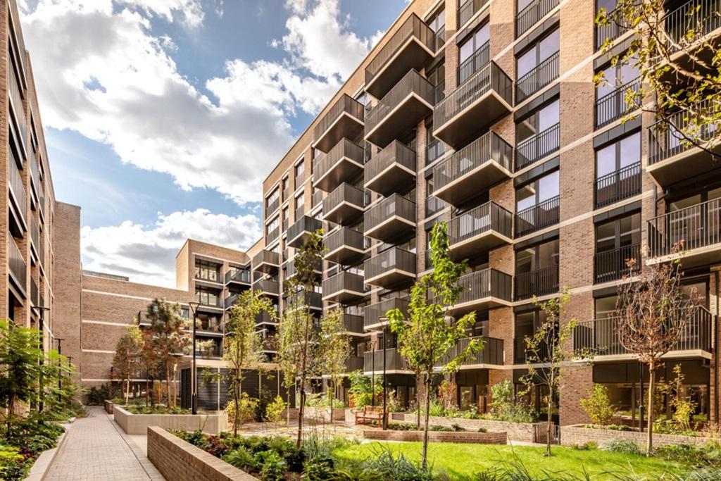 Block H residents' gardens