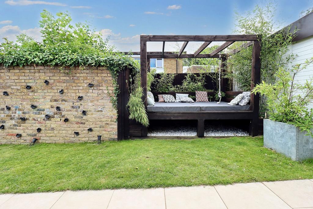 Garden seating area
