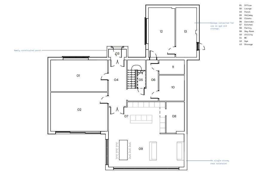 Proposed Gf Floor