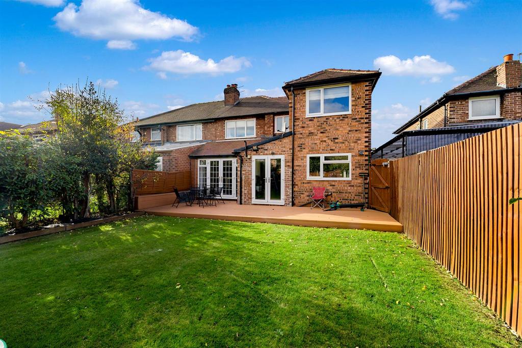 Rear of Property