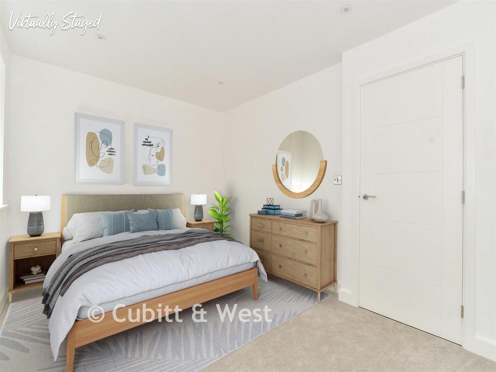 Bedroom 1 Staged