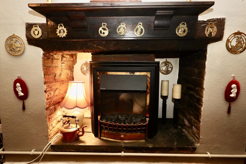 Feature fireplace