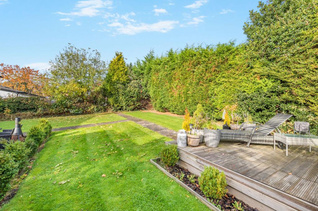 Rear garden