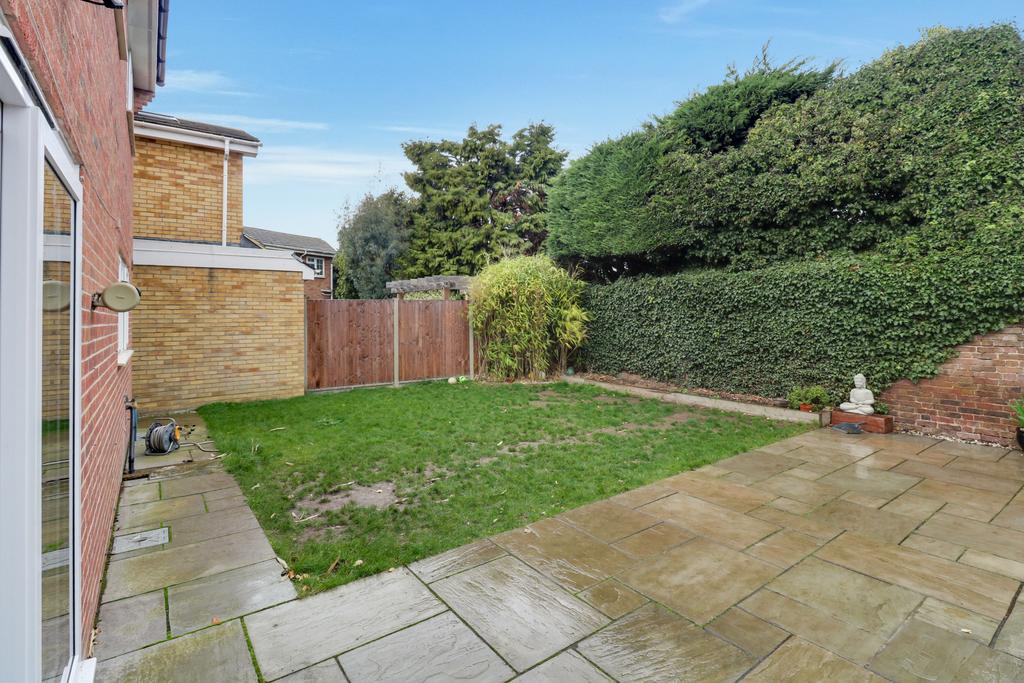 Rear garden