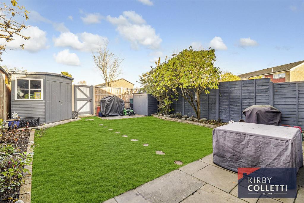 Rear garden