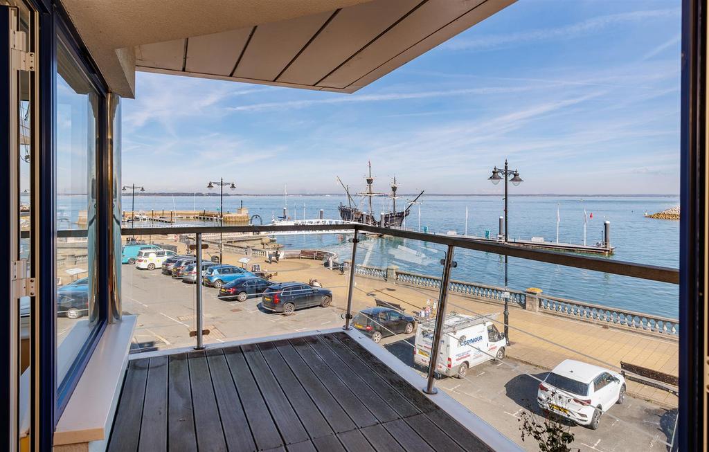 Westerly View from the Balcony