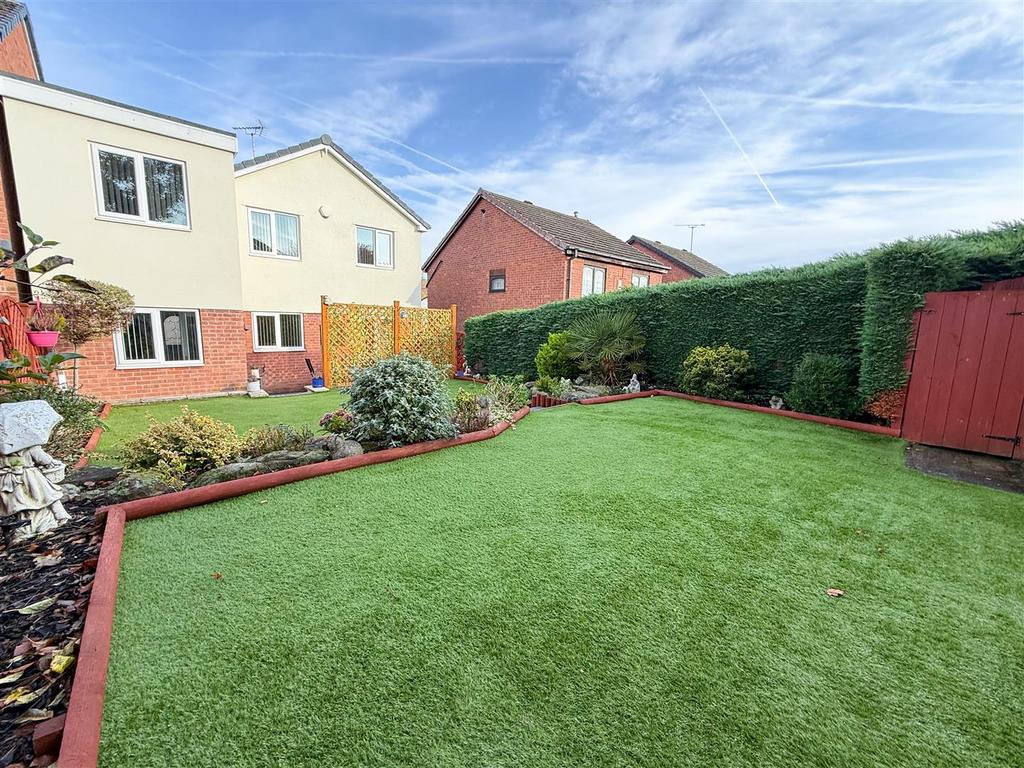 Rear garden