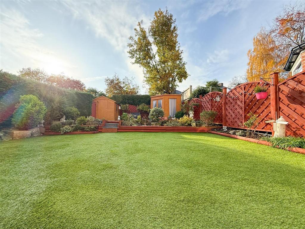 Rear garden