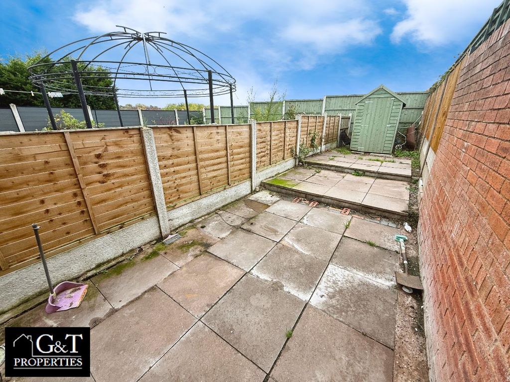 Rear garden
