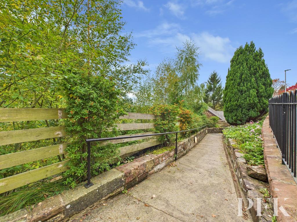 Rear Pathway and Garden