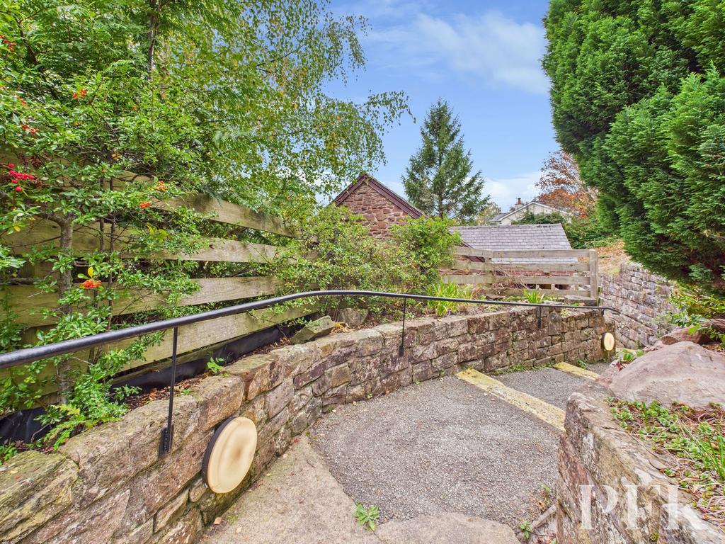 Rear Pathway and Garden