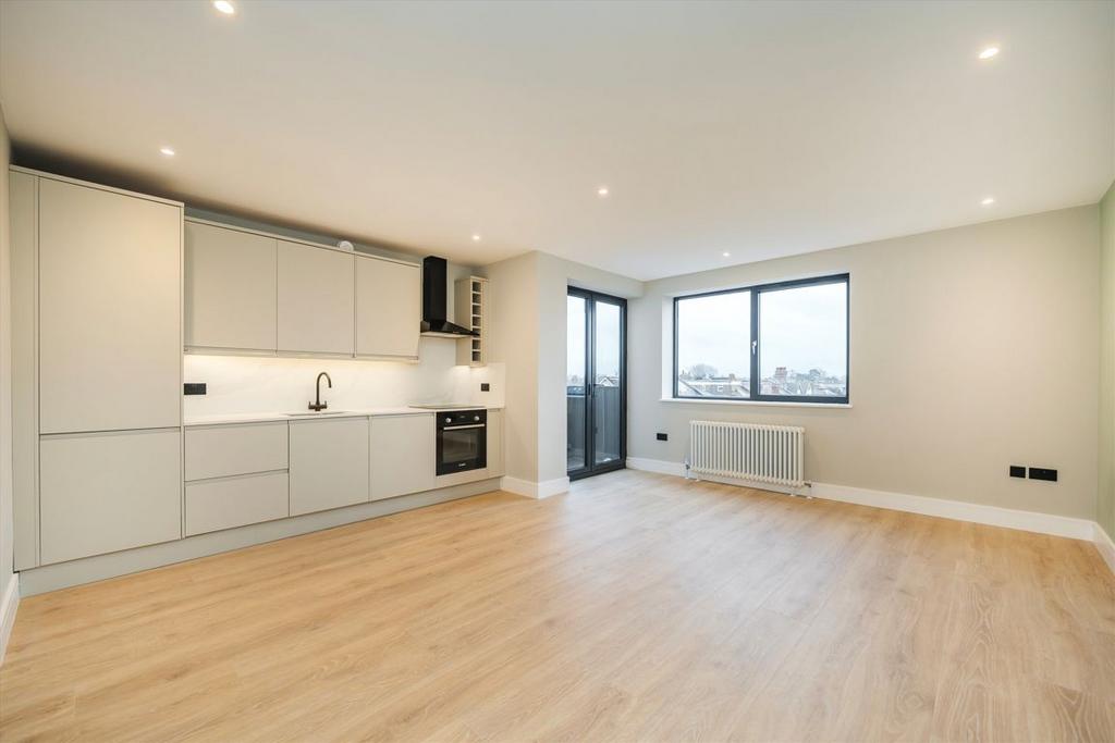 Open-plan living area