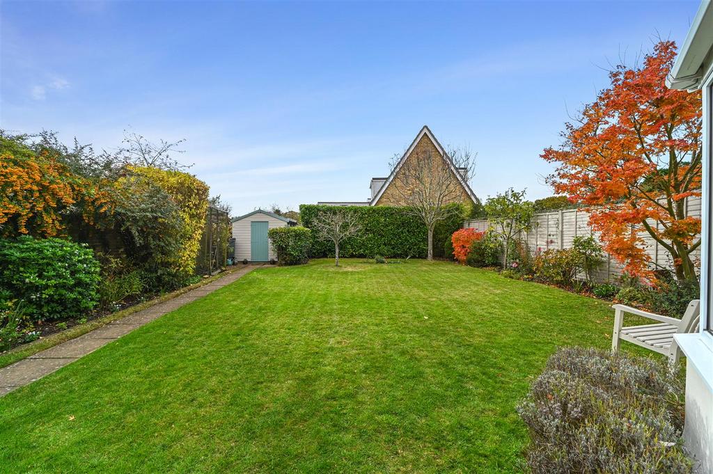 Rear garden