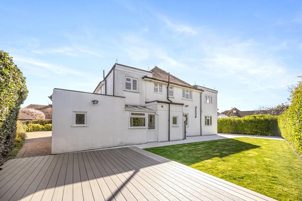 Grange Park Rear Decking House view