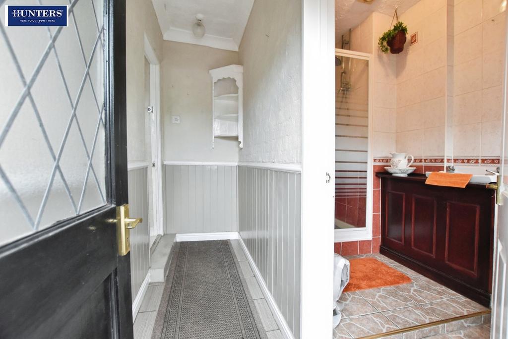 Ground floor shower