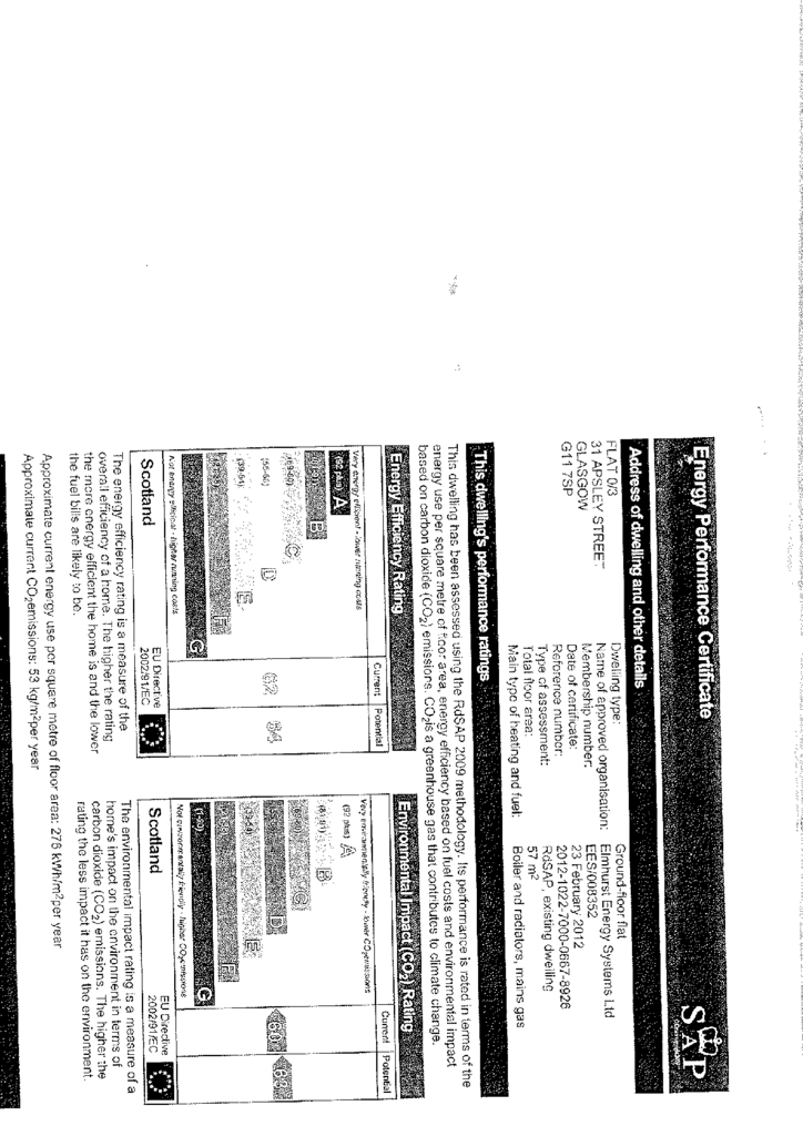 EPC Certificate