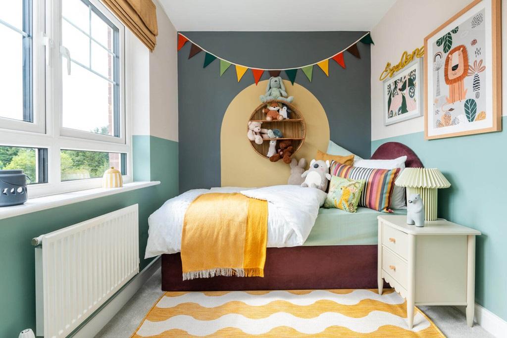A fourth bedroom can also be used as a nursery...